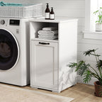 Laundry Cabinet with Removable Liner Bags