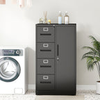 Metal Storage Vertical Filing Cabinet with Lock