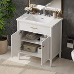 30 Inches Bathroom Vanity with Sink