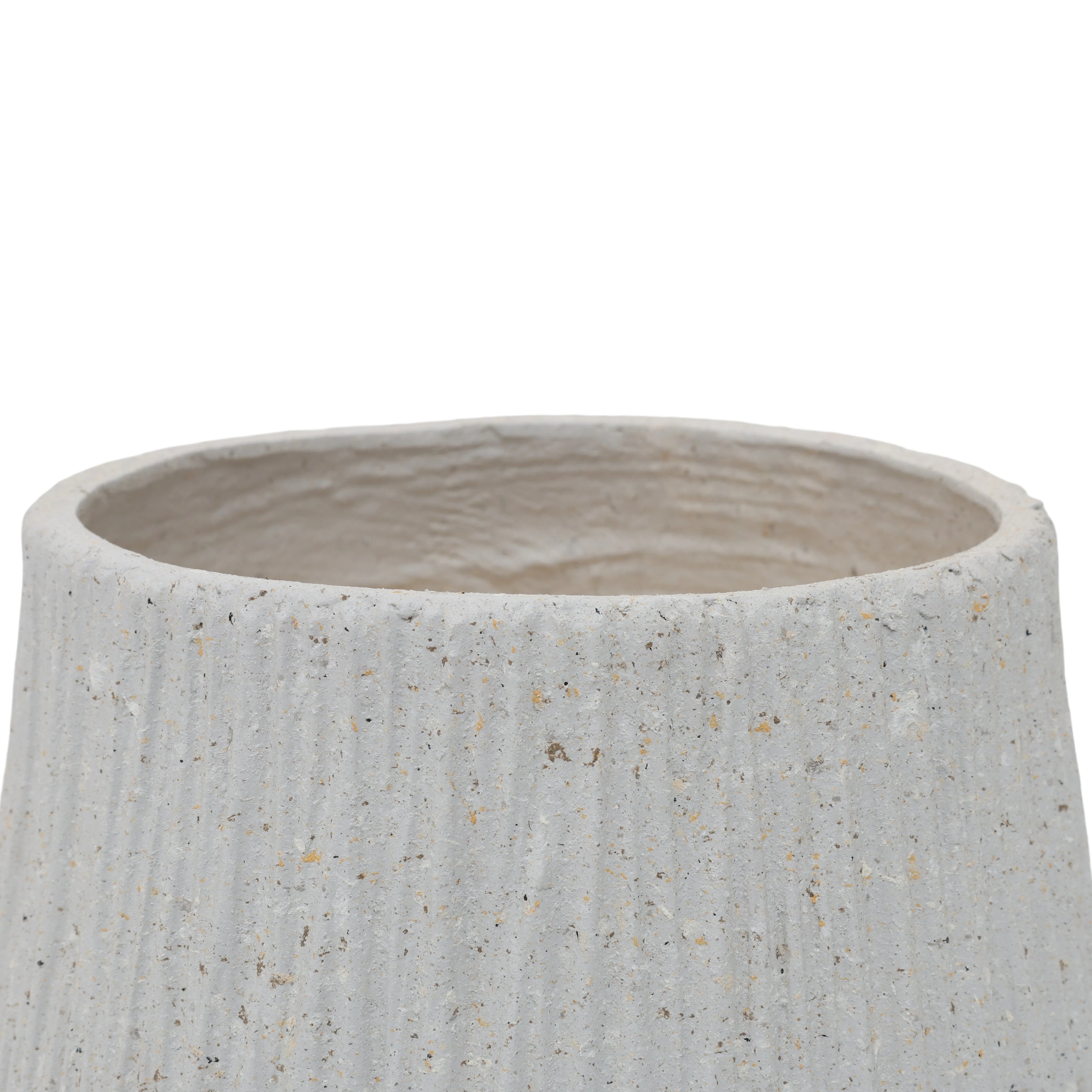 11" Dia x 9.06" H Large Round Planters for Indoor Plants