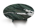 Green Marble & Metal Table