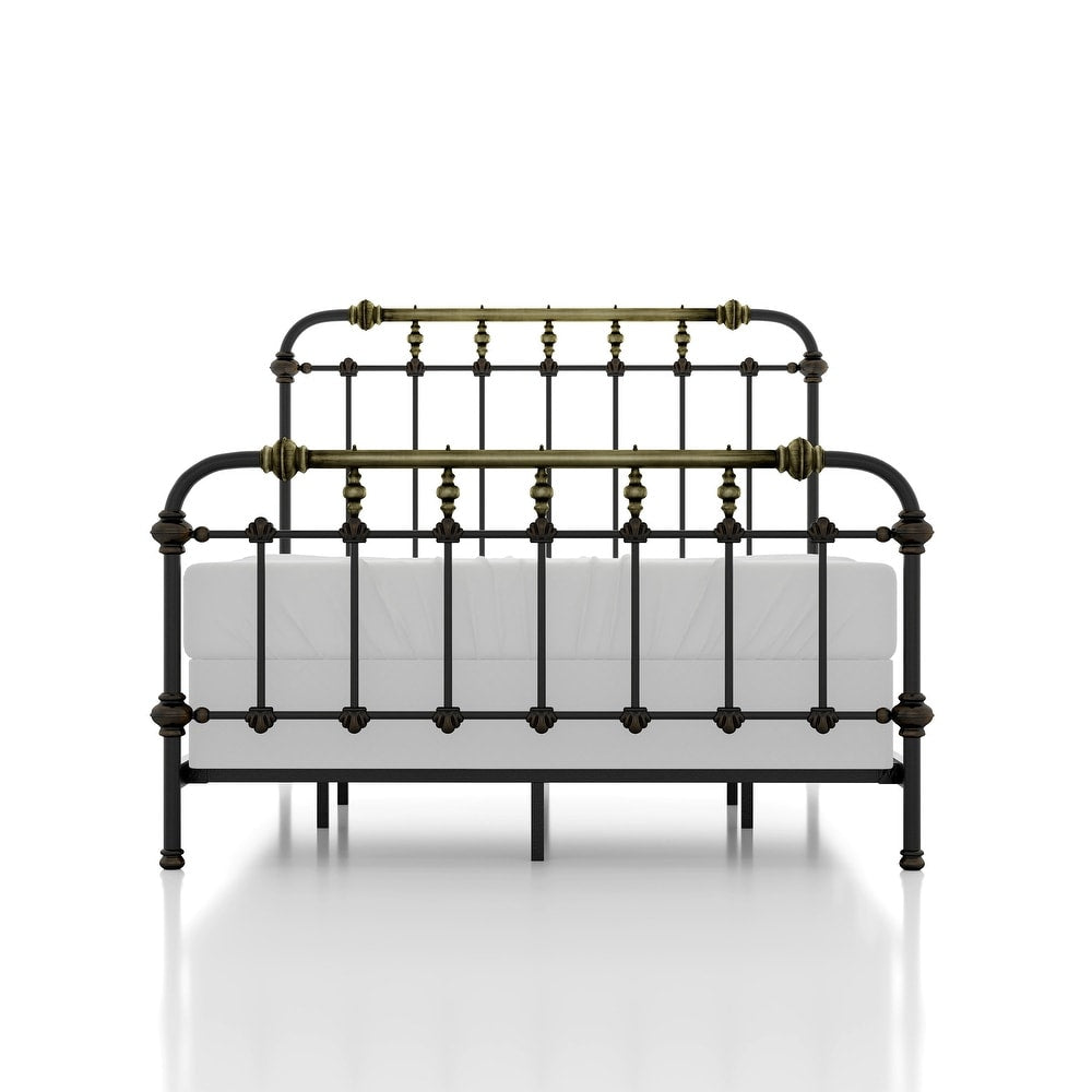 Transitional Style Antique Bed