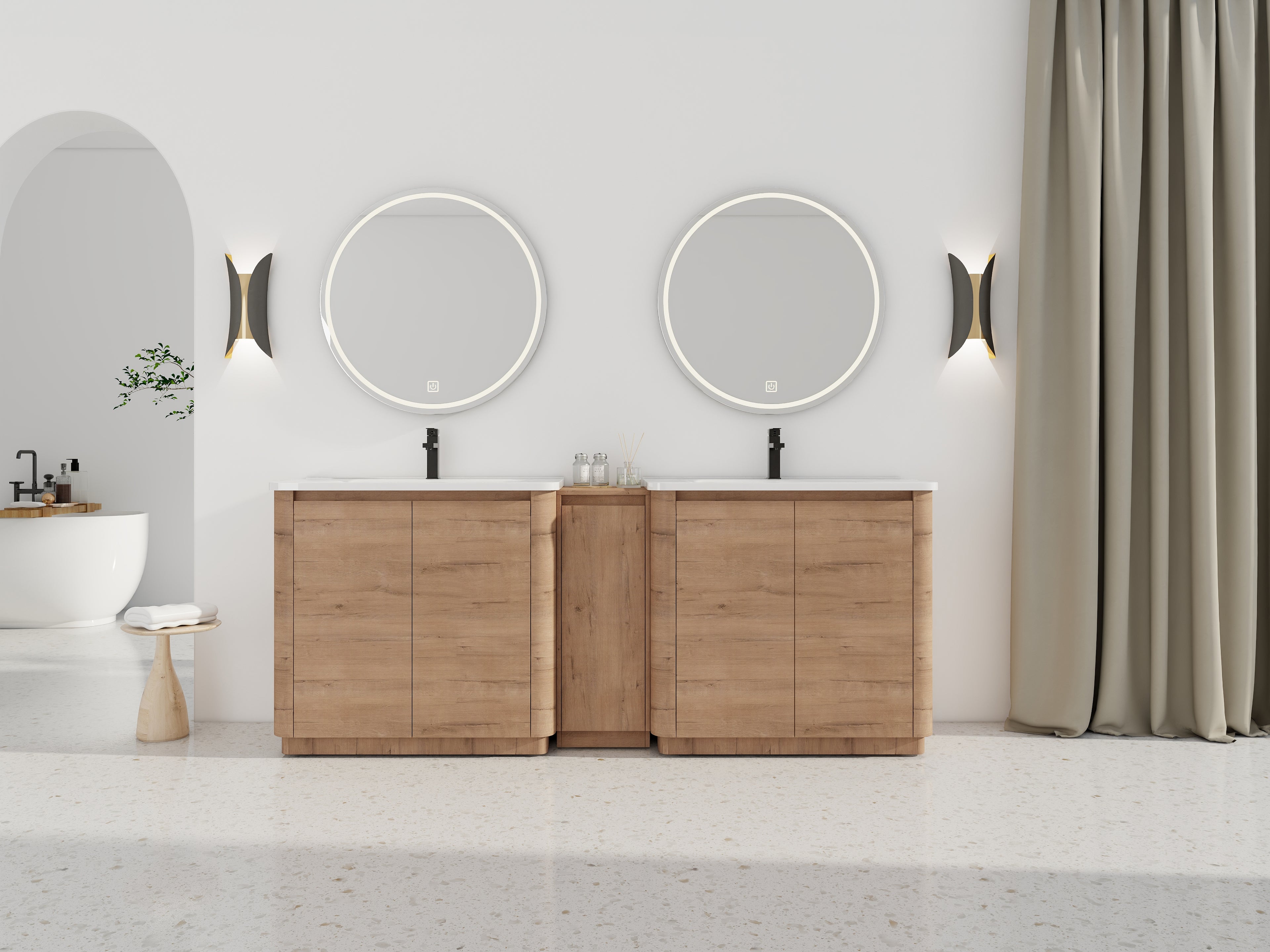 84'' Freestanding Bathroom Vanity