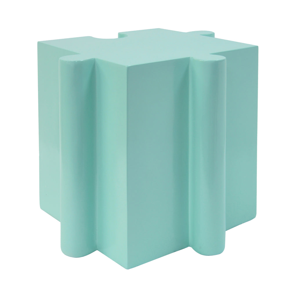 Puzzle Art Side Table, Modular Convex Edge MGO Table