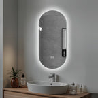 48" x 24" Smart Wall Mounted LED Touch Screen Anti-fog Mirror