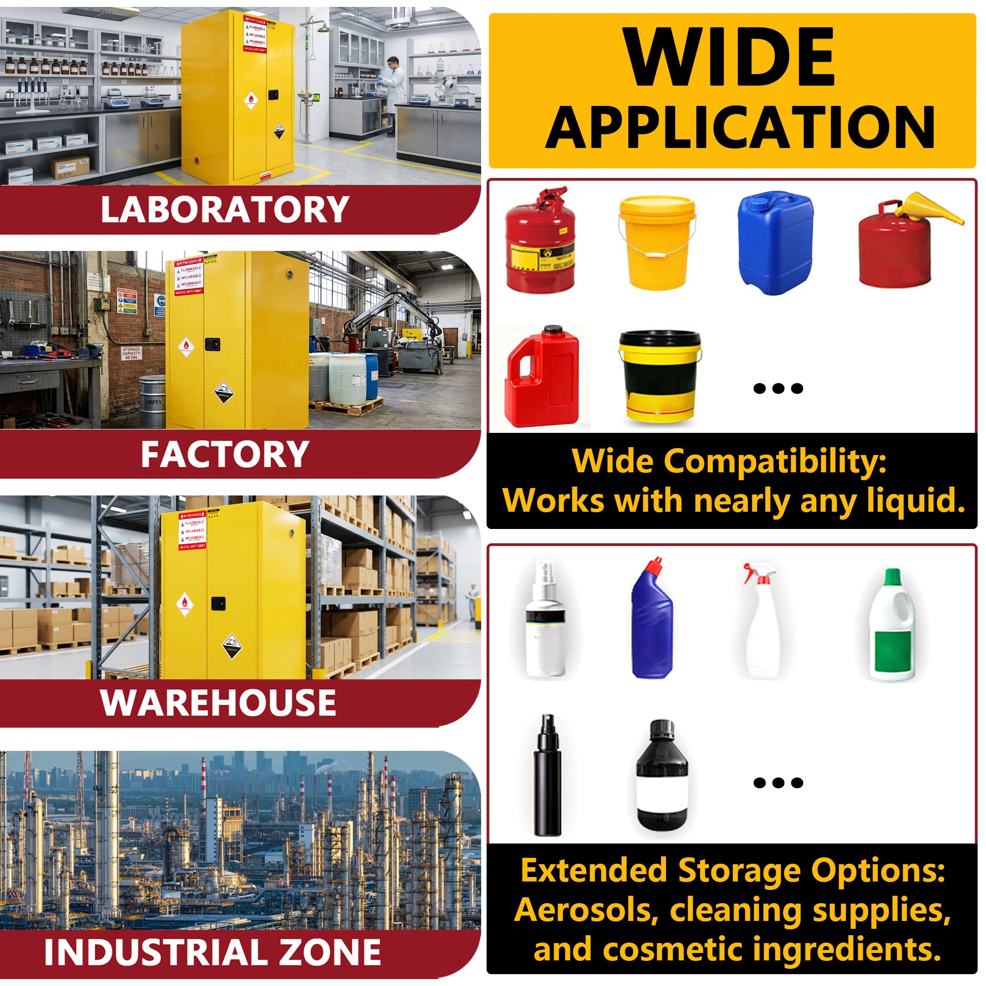 90 Gallon Flammable Safety Cabinet