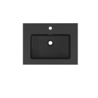 Integrated Engineered Solid Surface Basin