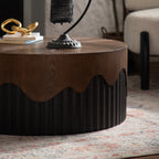30.31" Round Handcrafted Coffee Table