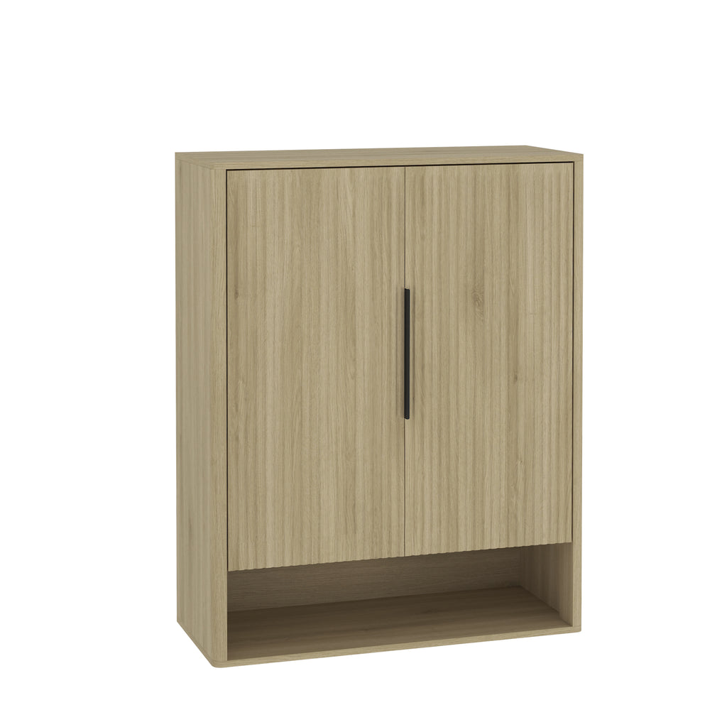 Wooden Shoe Storage Cabinet with Doors