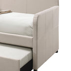 Jagger Fog Fabric Daybed With Trundle (Twin)