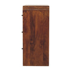 Solid Wood Newton Chest, 3-Drawers, Chestnut