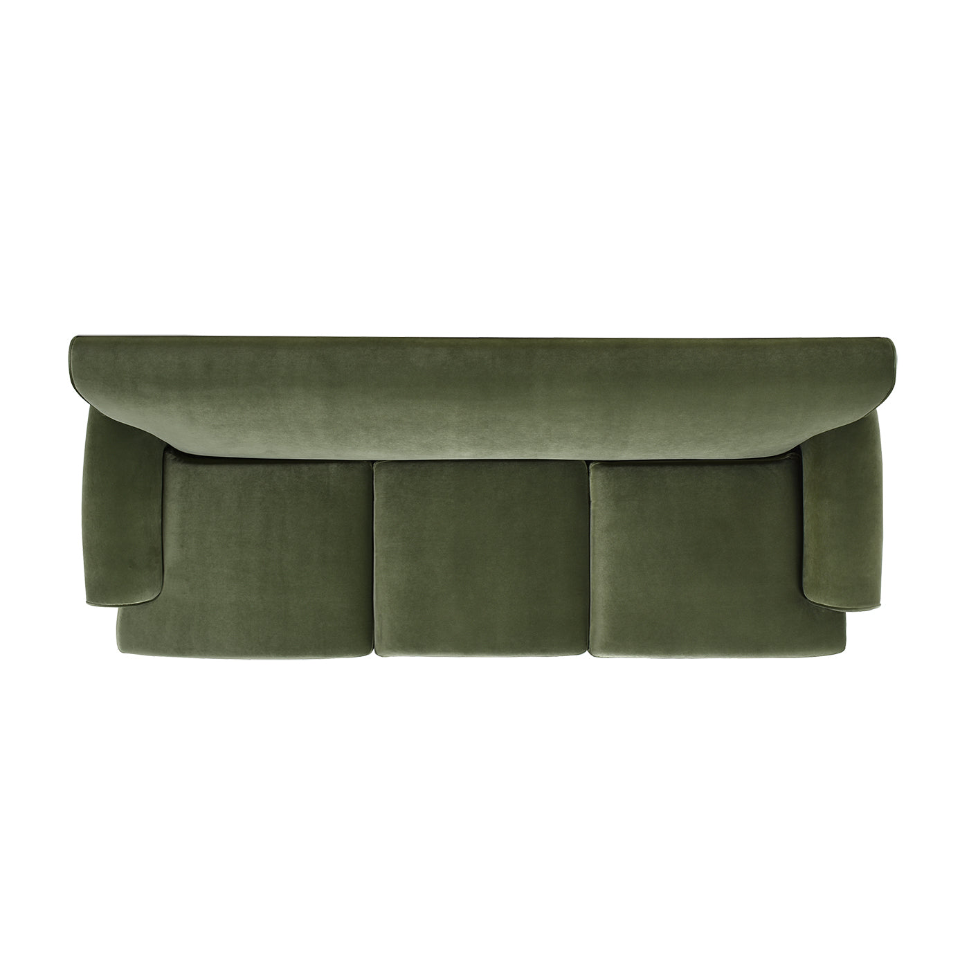 Alana Lawson Three-Cushion Tightback Sofa, Olive