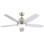 52 In. Indoor Brushed Nickel Ceiling Fan