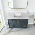43-Inch Quartz Bathroom Vanity Top