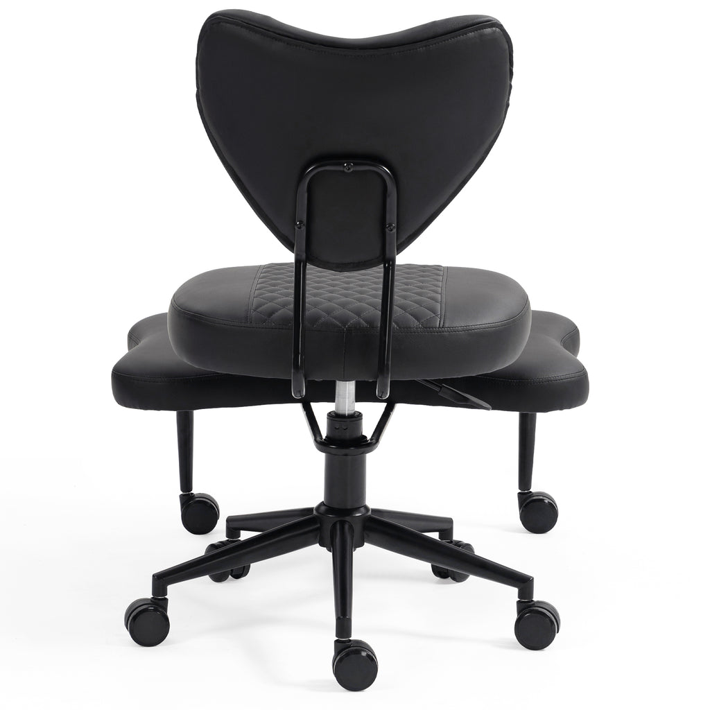 Upgraded Ergonomic Cross Legged Swivel Chair