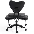 Upgraded Ergonomic Cross Legged Swivel Chair