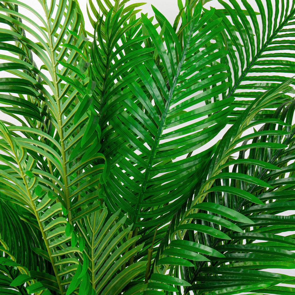 Artificial Palm Tree 6ft, Large Fake Tropical Tree with 23 Fronds