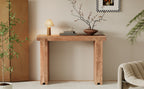 TREXM Farmhouse Mango Wood Console Table