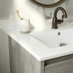 24″W x 18″D Drop In Bathroom Ceramic Vessel Sink
