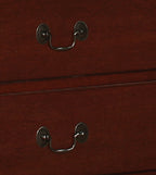 Elegant Cherry Wood Armoire