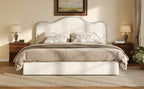 Queen Size Upholstered Platform Bed