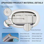 47" Acrylic Freestanding Bathtub