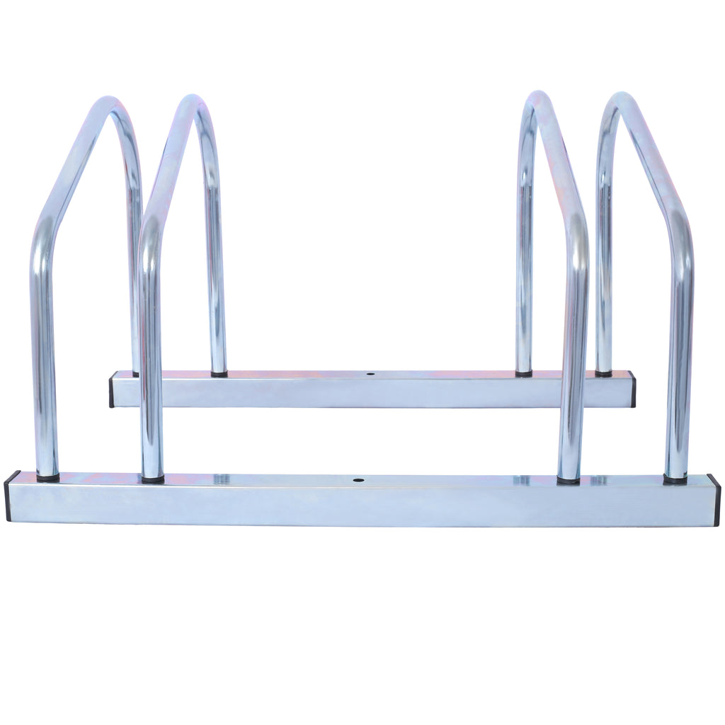 2 Bikes Floor Bike Stand