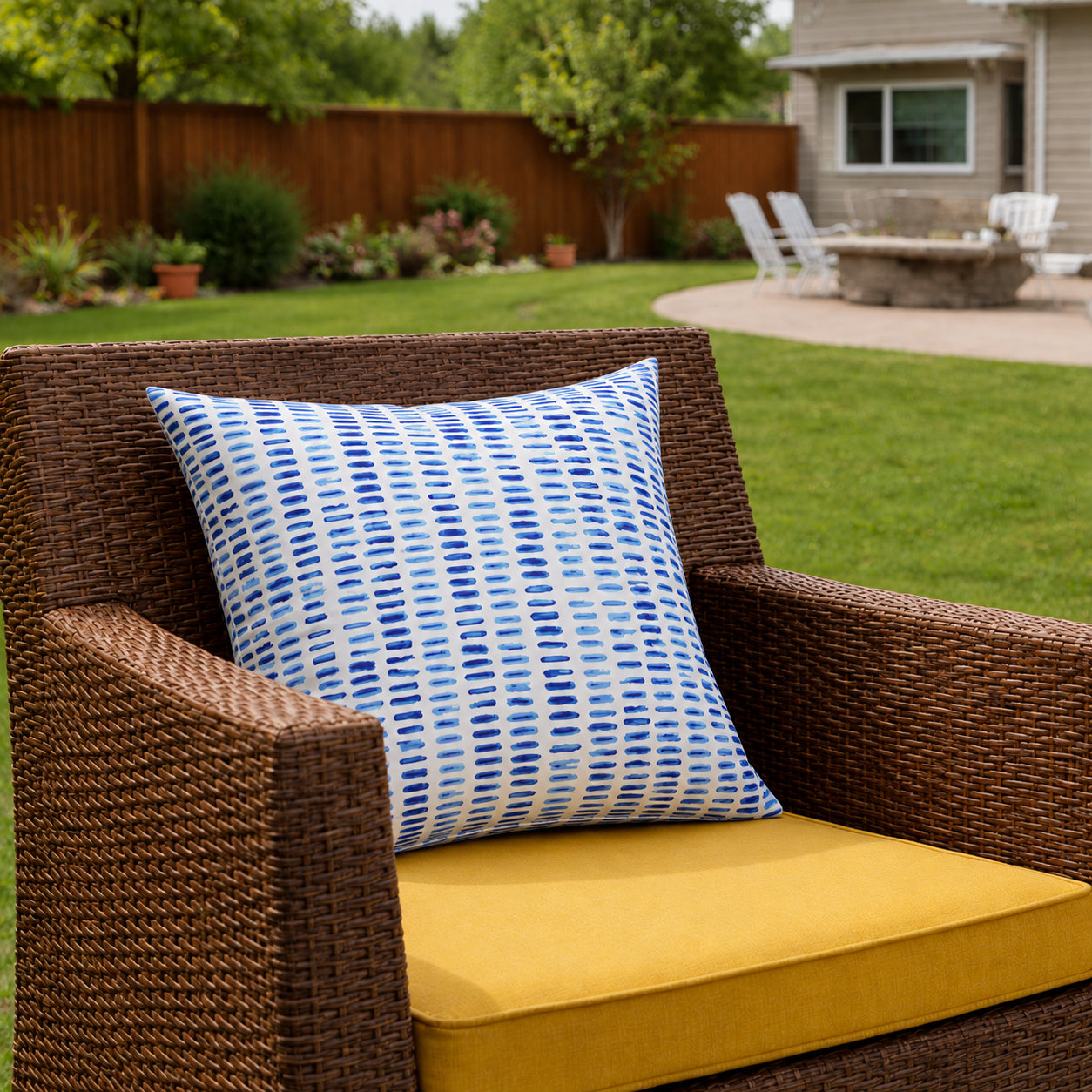 4 Pack Outdoor Lumbar Pillow Covers