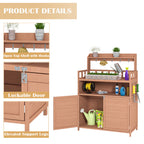 Potting Bench Outdoor Gardening Table for Patio