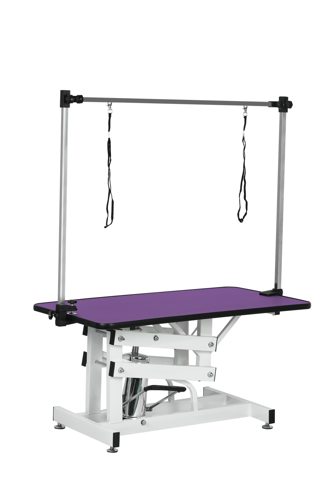42.5-Inch Hydraulic Pet Grooming Table With "H" Arm