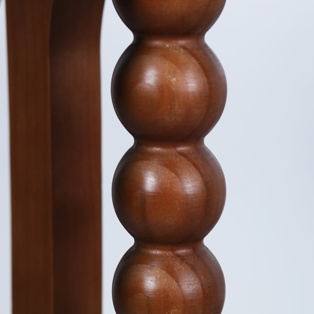 59'' Console Table for Living Room,Long Wood Sofa Table Behind Couch Table,Narrow Hallway Lacquered Accent Tables Unique Spherical Legs for Hallway, Living Room