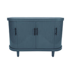 Modern Curved Sideboard 47.2-Inch Decorative Storage Cabinet