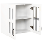 Wall Cabinet with Glass Doors