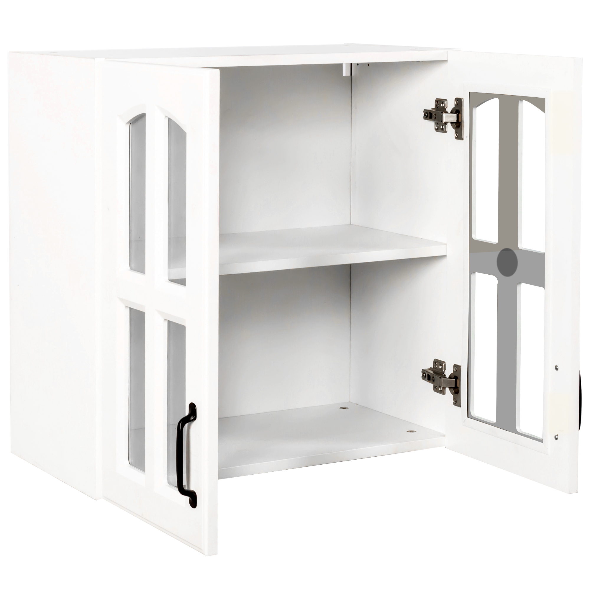 Wall Cabinet with Glass Doors