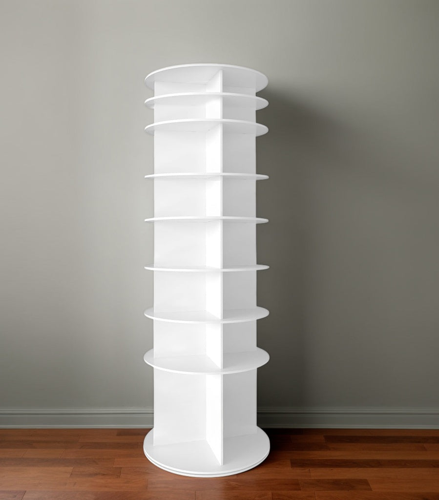 8 Tier Rotating Shoe Rack Tower