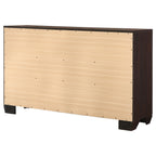Harrison Dark Cocoa 6-Drawer Dresser