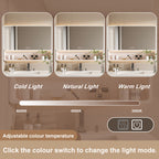 Aluminium Medicine Cabinet Mirror, 35 x 28 Inches