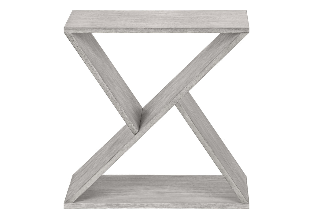 Accent Table - Modern Grey Wash Finish