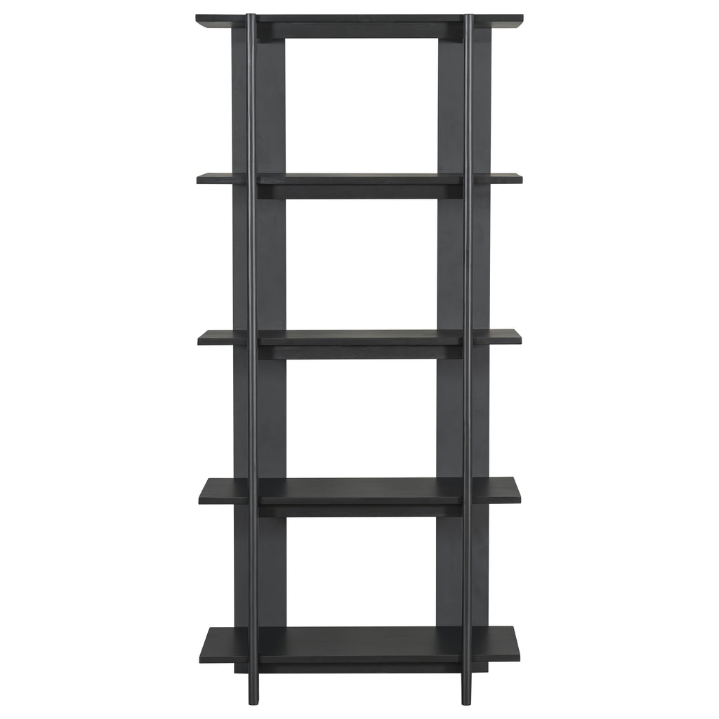 4-Tier Wooden Open Bookcase