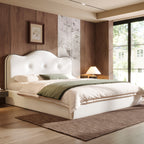 King Size Upholstered Platform Bed