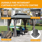 8' x 10' Hardtop Gazebo
