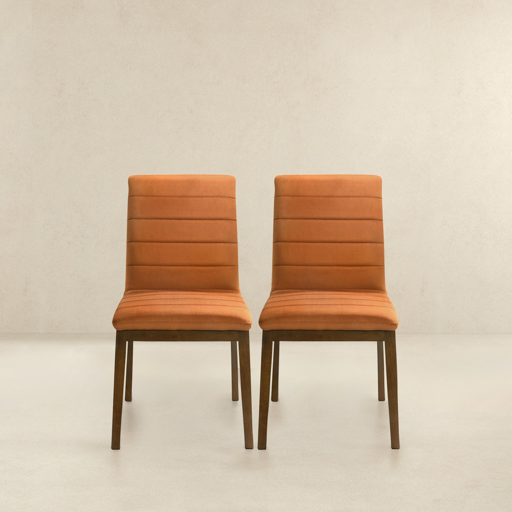 Ines Mid-Century Modern Dining Chairs