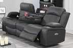 Modern Elegant Power Motion 2pc Living Room Set
