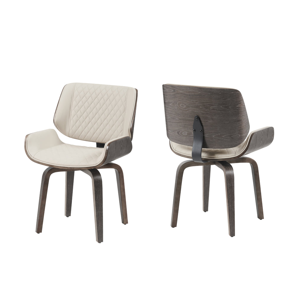 Mid-Century Modern Dining Chair - Set of 2
