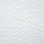 Cream-colored Boucle Upholstered Bed with Rubber Wood Foot, Queen