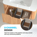 30" Modern Floating Bathroom Vanity