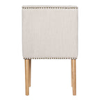 Light Luxury Rivet Upholstered Dining Chair (Set of 2)