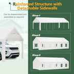 16x32 FT Party Tent with Removable Sidewalls