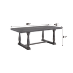 Bernard Weathered Dining Table