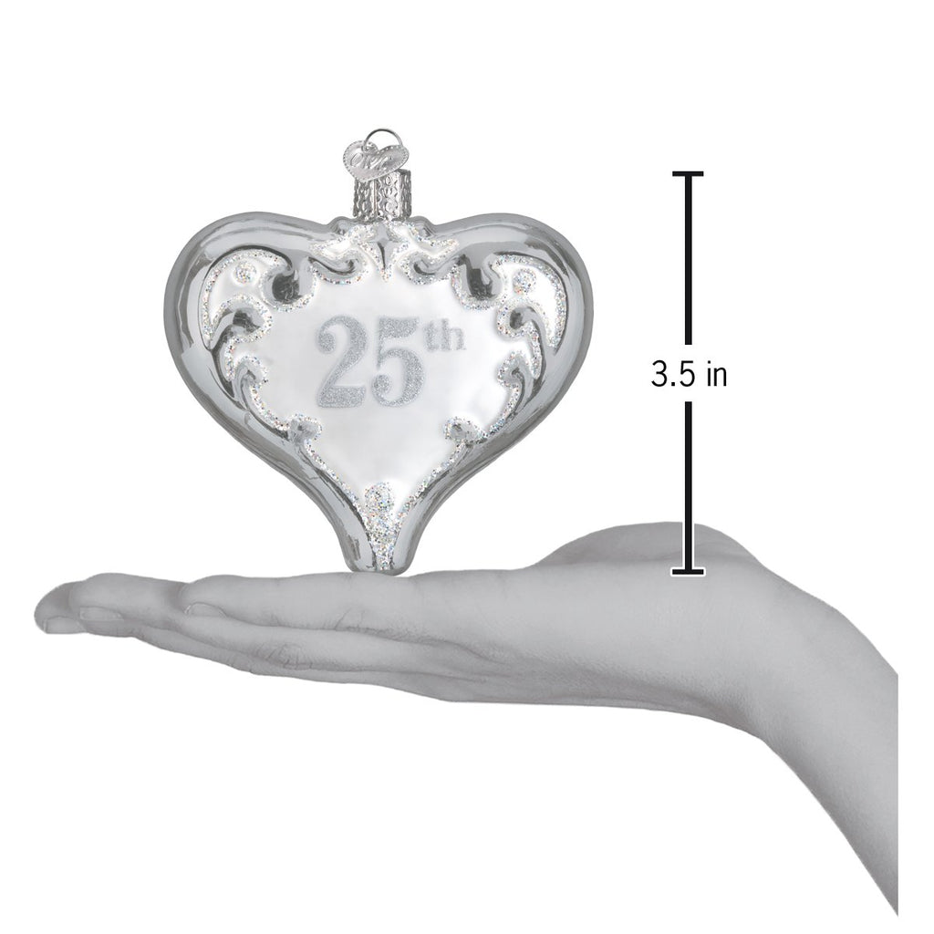25th Anniversary Heart
